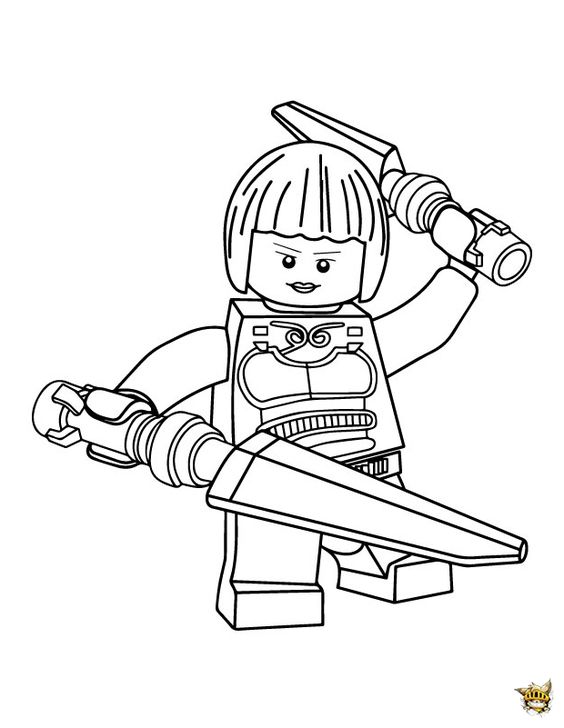 63 coloriages ninjago que votre tout-petit aimera à coup sur ! 2