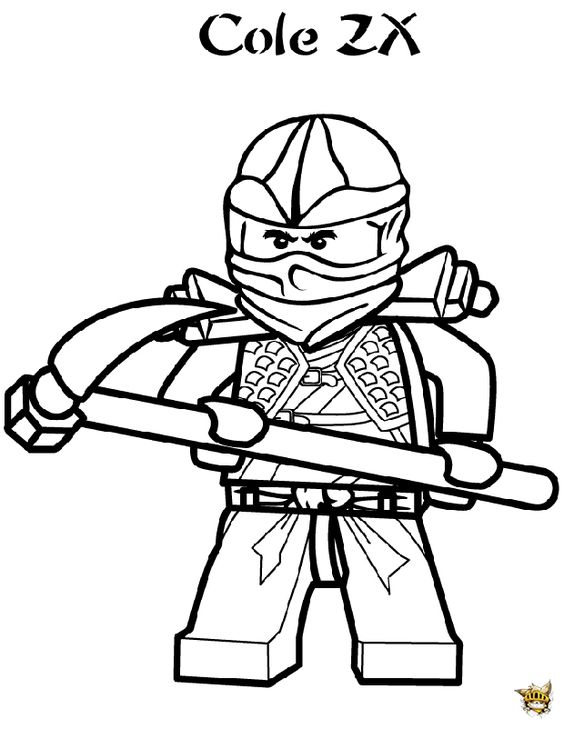 63 coloriages ninjago que votre tout-petit aimera à coup sur ! 13