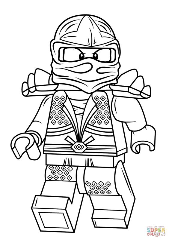 63 coloriages ninjago que votre tout-petit aimera à coup sur ! 16