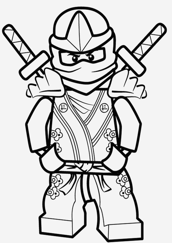 63 coloriages ninjago que votre tout-petit aimera à coup sur ! 4