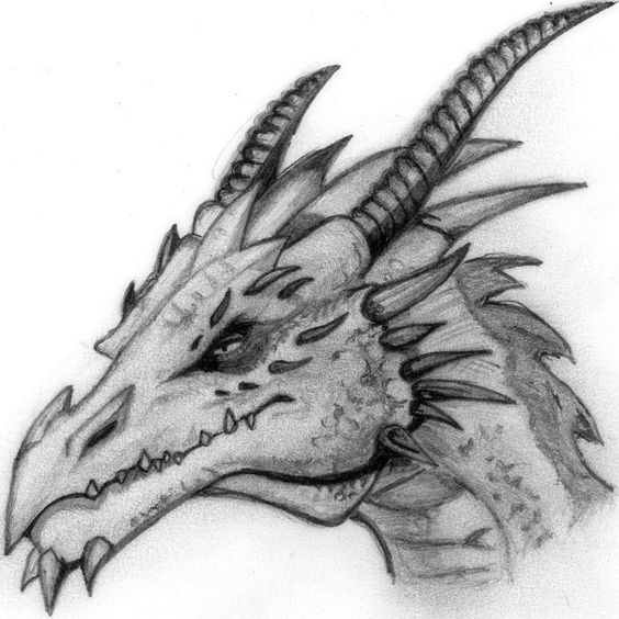 100 idées de dessins dragon : Pour apprendre à dessiner un dragon 15