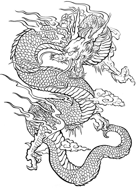 100 idées de dessins dragon : Pour apprendre à dessiner un dragon 17