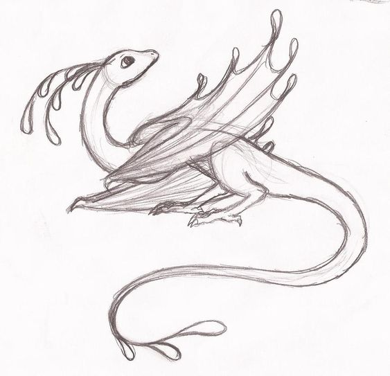 100 idées de dessins dragon : Pour apprendre à dessiner un dragon 98