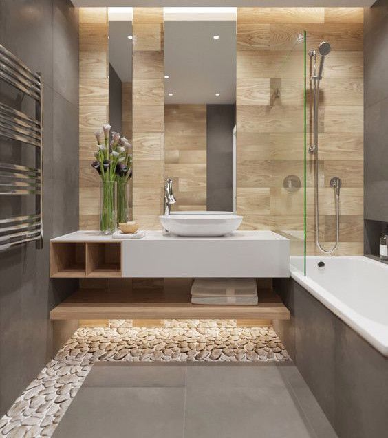 100 top idées de salles de bain moderne 28