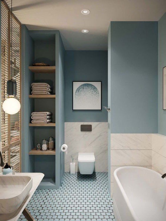 100 top idées de salles de bain moderne 30