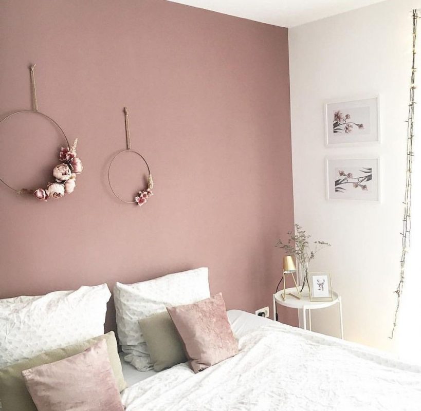 11 idées de décoration d'intérieur avec des murs roses 6