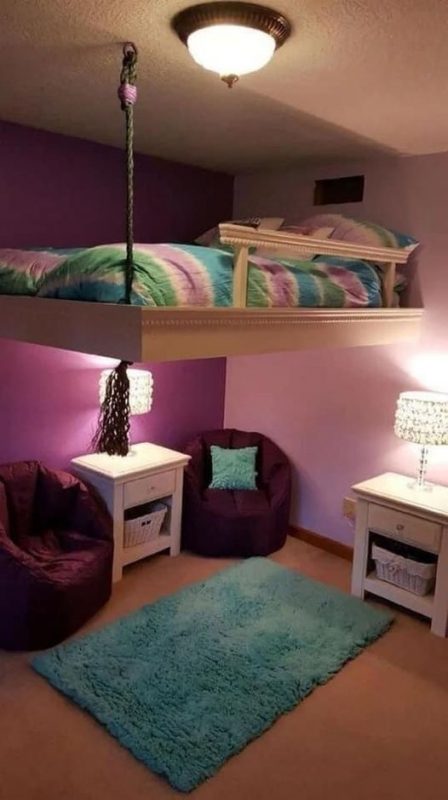 12 idées de lits mezzanine pour gagner de la place dans la chambre 1