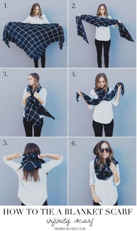 20 façons créatives de porter une écharpe. 21