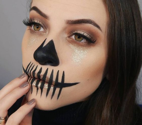 22 idées de maquillages faciles pour Halloween 12