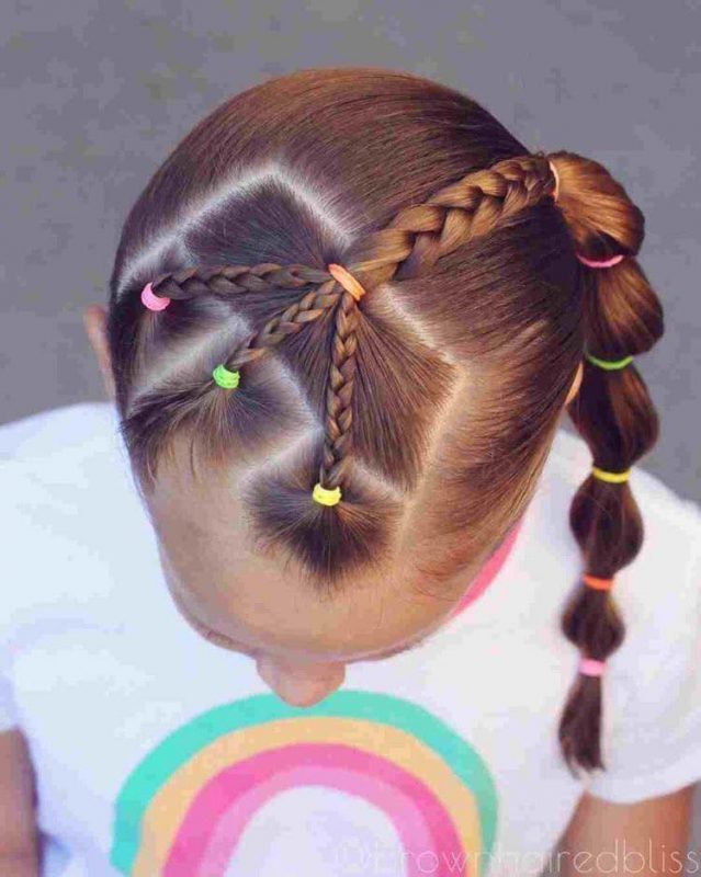 22 top idées de coiffures tressées pour petites filles 3