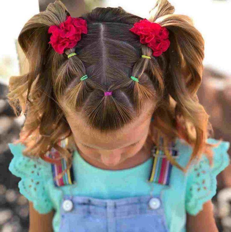 22 top idées de coiffures tressées pour petites filles 1
