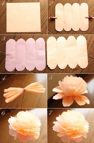 31 idées & tutos de fleurs en papier faciles à faire 1