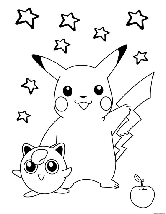 52 Coloriages Pokémon à Imprimer & à Colorier 2