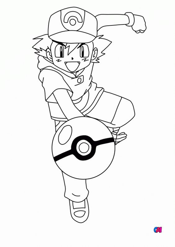 52 Coloriages Pokémon à Imprimer & à Colorier 17 52 Coloriages Pokémon à Imprimer & à Colorier 17