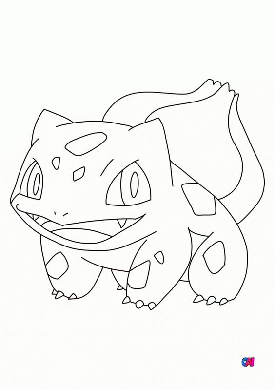 52 Coloriages Pokémon à Imprimer & à Colorier 18 52 Coloriages Pokémon à Imprimer & à Colorier 18