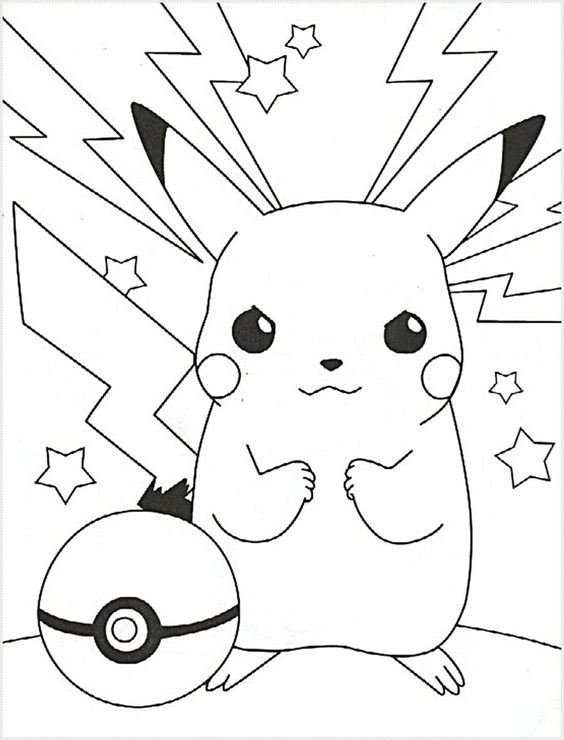 52 Coloriages Pokémon à Imprimer & à Colorier 3