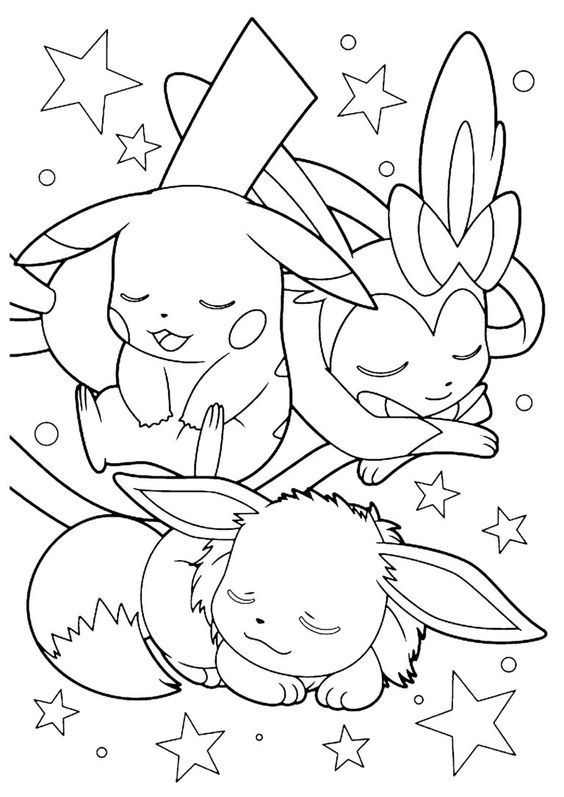 52 Coloriages Pokémon à Imprimer & à Colorier 21