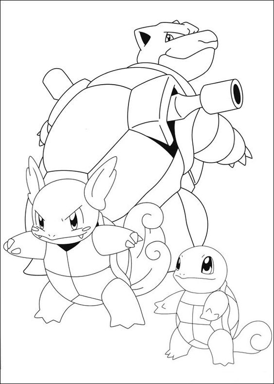 52 Coloriages Pokémon à Imprimer & à Colorier 28 52 Coloriages Pokémon à Imprimer & à Colorier 28