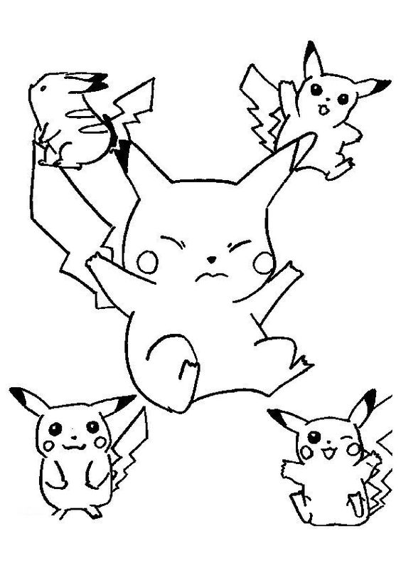 52 Coloriages Pokémon à Imprimer & à Colorier 4