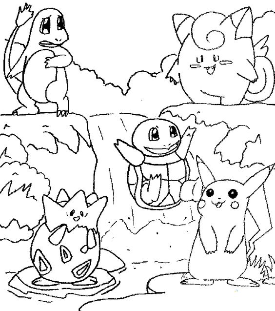 52 Coloriages Pokémon à Imprimer & à Colorier 31 52 Coloriages Pokémon à Imprimer & à Colorier 31