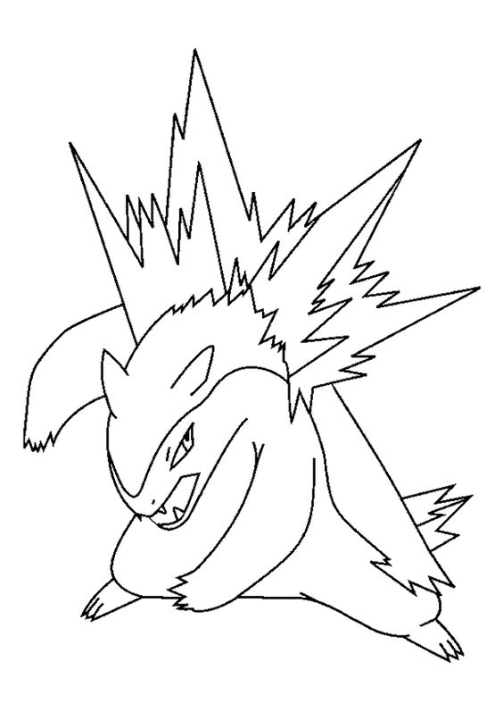 52 Coloriages Pokémon à Imprimer & à Colorier 33 52 Coloriages Pokémon à Imprimer & à Colorier 33