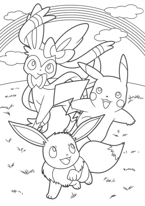 52 Coloriages Pokémon à Imprimer & à Colorier 36