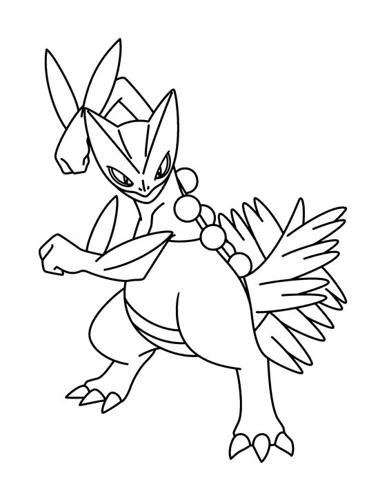 52 Coloriages Pokémon à Imprimer & à Colorier 43 52 Coloriages Pokémon à Imprimer & à Colorier 43