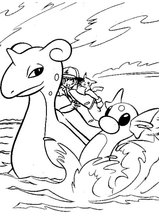 52 Coloriages Pokémon à Imprimer & à Colorier 9