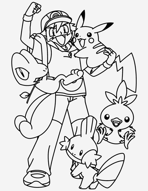 52 Coloriages Pokémon à Imprimer & à Colorier 1 52 Coloriages Pokémon à Imprimer & à Colorier 1