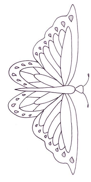 Coloriage Papillon : 32 Dessins De Papillon à Imprimer et à Colorier 25