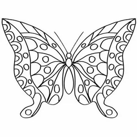 Coloriage Papillon : 32 Dessins De Papillon à Imprimer et à Colorier 31
