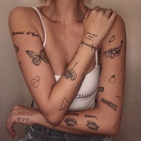 175 top idées de petits tatouages pour femmes 106