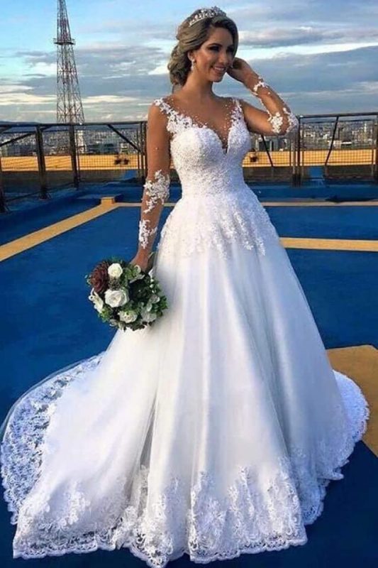 20 top idées de magnifiques robes de mariée 20