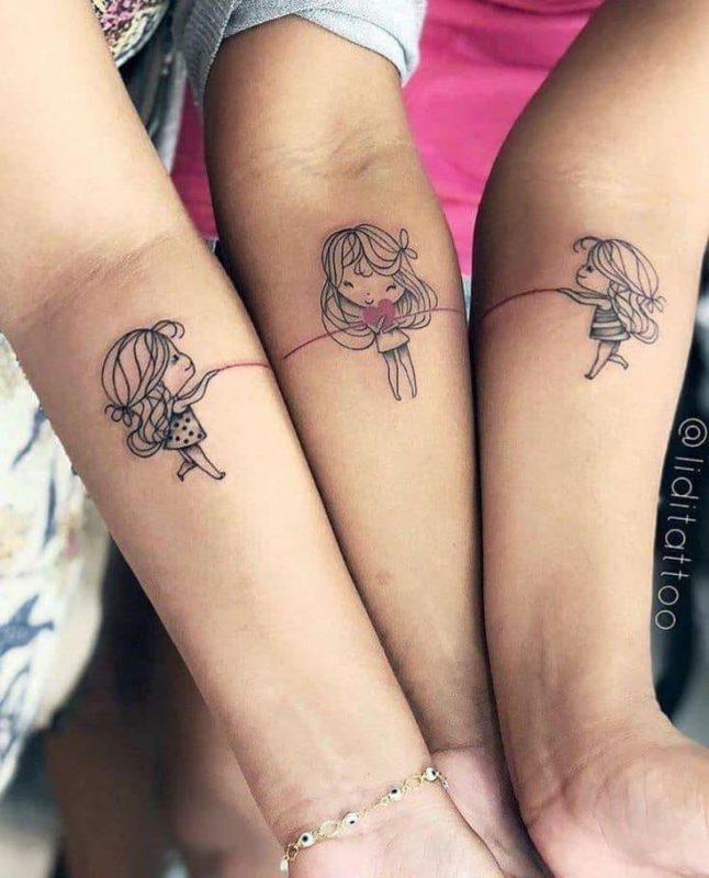 20 top idées de tatouages sœurs 15 20 top idées de tatouages sœurs 15