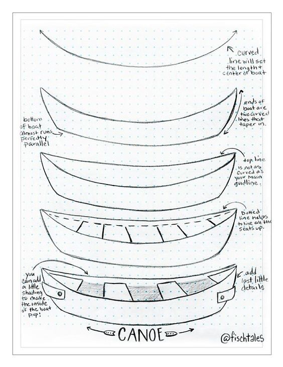 29 tutos dessins étape par étape pour apprendre à dessiner un bateau 13