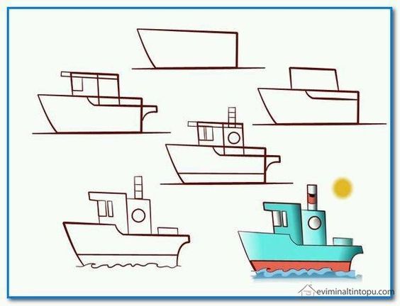 29 tutos dessins étape par étape pour apprendre à dessiner un bateau 18