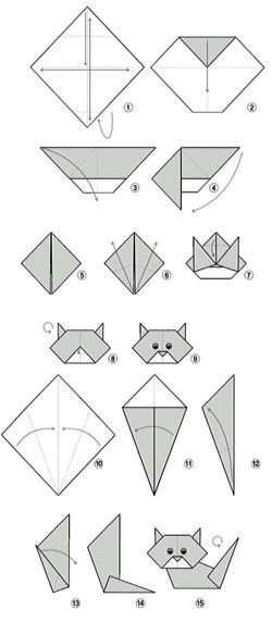 30 Tutos origami étape par étape : pour apprendre à faire des origami 8