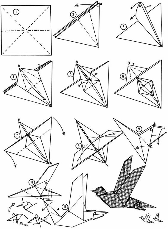 30 Tutos origami étape par étape : pour apprendre à faire des origami 9