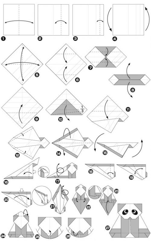 30 Tutos origami étape par étape : pour apprendre à faire des origami 14