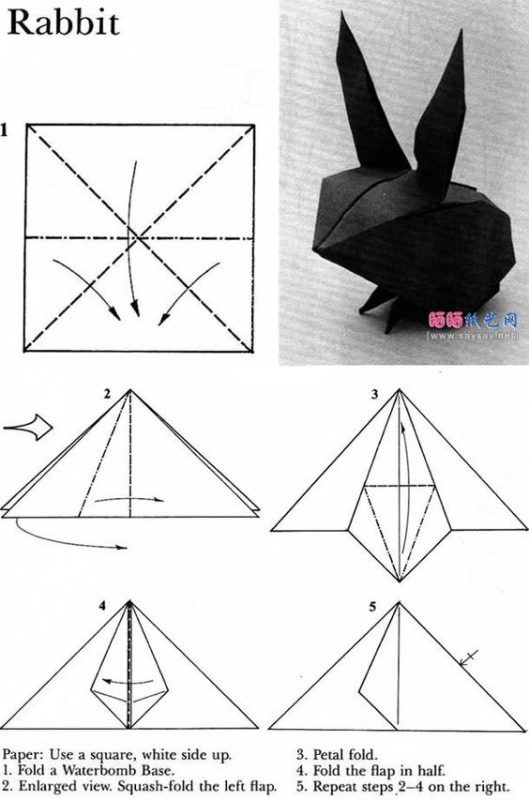 30 Tutos origami étape par étape : pour apprendre à faire des origami 25
