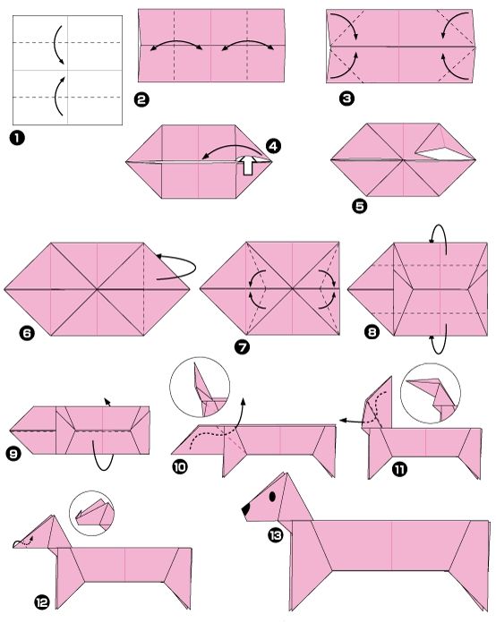 30 Tutos origami étape par étape : pour apprendre à faire des origami 6