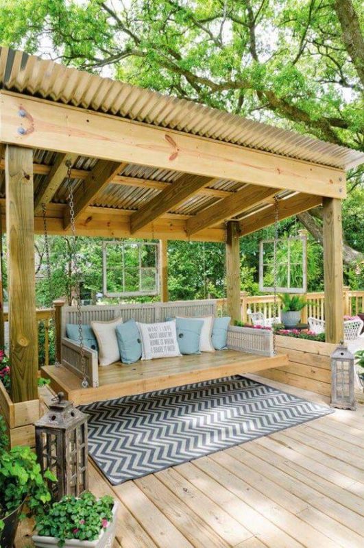34 idées de pergolas en bois pour transformer votre terrasse 13