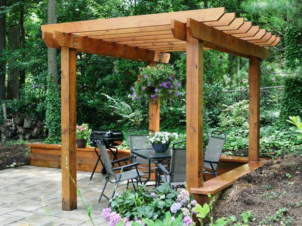 34 idées de pergolas en bois pour transformer votre terrasse 19