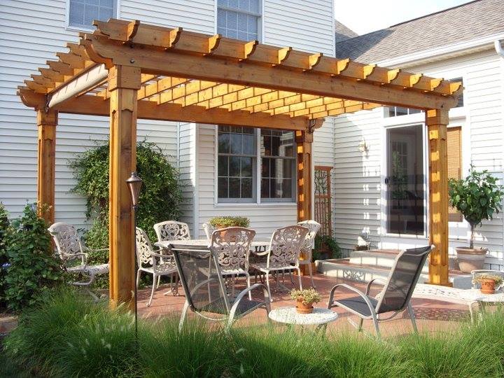 34 idées de pergolas en bois pour transformer votre terrasse 28