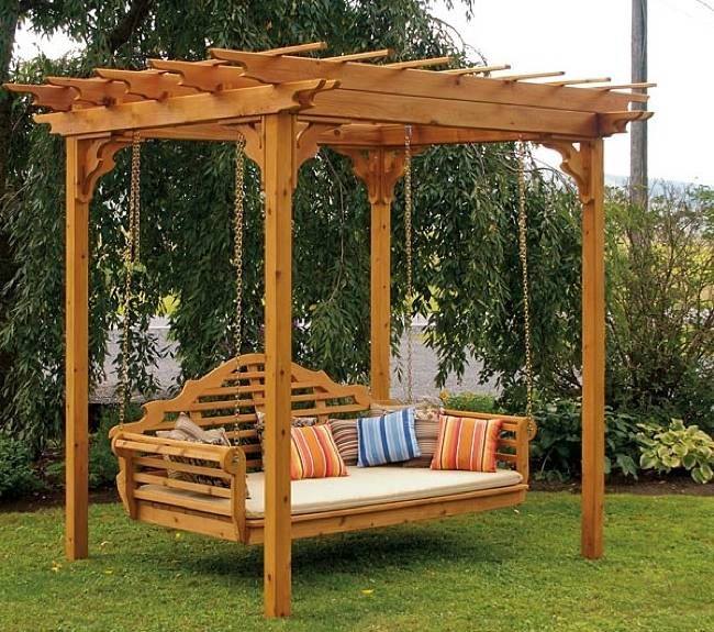 34 idées de pergolas en bois pour transformer votre terrasse 32