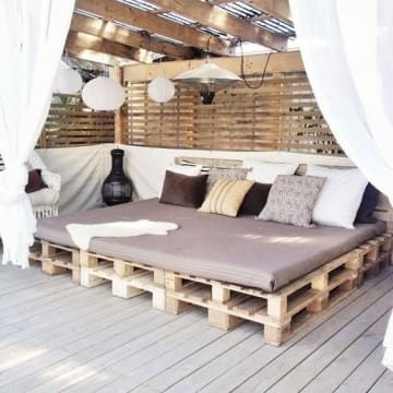 34 top idées de canapés en palettes 1