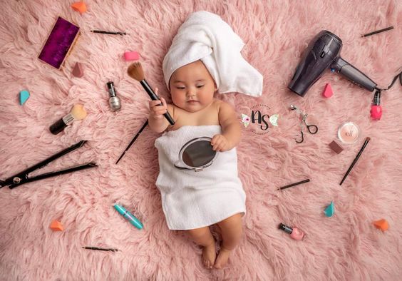 46 top idées de séances photo pour les bébés 37