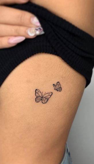 79 petits tatouages discrets et minimalistes qui prouvent que moins c'est plus 75