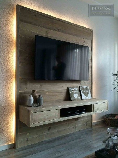 33 top idées de meubles tv en palettes 29