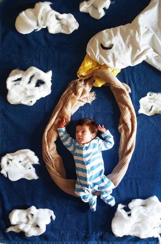 46 top idées de séances photo pour les bébés 17